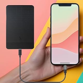 ezekers Portable 1TB External Hard Drive HDD — USB 3.0 & USB C for PC, Mac, PlayStation, Phone & Xbox - Ultra Fast