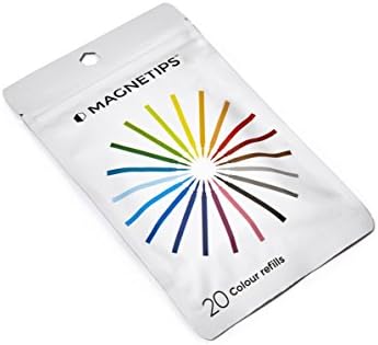 Original MAGNETIPS Refills for MAGNETIPS Magnetic Pens - Set of 20
