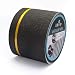 LifeGrip Anti Slip Traction Tape with Reflective Stripe, 4 Inch x 30 Foot, Best Grip Tape Grit Non Slip, Outdoor Non Skid Treads, High Traction Friction Abrasive Adhesive for Stairs Step, Black