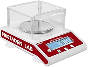 Fristaden Lab Precision Analytical Milligram Balance 200g x 1mg | Measures Grams, Carats, Kilograms | 0.001g (1mg) Accuracy Electronic Scientific Scale for Laboratory, Jewelry and More - coolthings.us