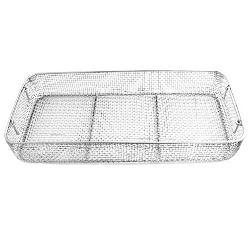 OdontoMed2011 Sterilizing Trays Micro Instruments Tray with Drop Handle 21"