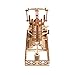 Wood Trick Oil Derrick Rig 3D Wooden Puzzles for Adults to Build - Oil Pump Jack Mechanical Model to Build