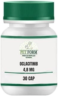 Oclacitinib 4,8 Mg Pote 30 Mini Cápsulas Uso Veterinário