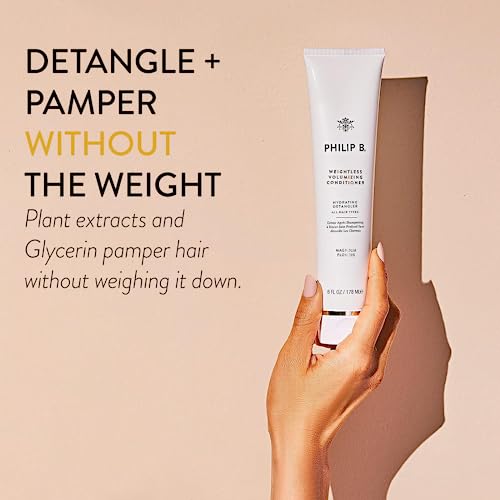 Philip B. Weightless Volumizing Collection Full Size Kit - Includes Weightless Volumizing Shampoo & Conditioner And Weightless Conditioning Water #TOP3