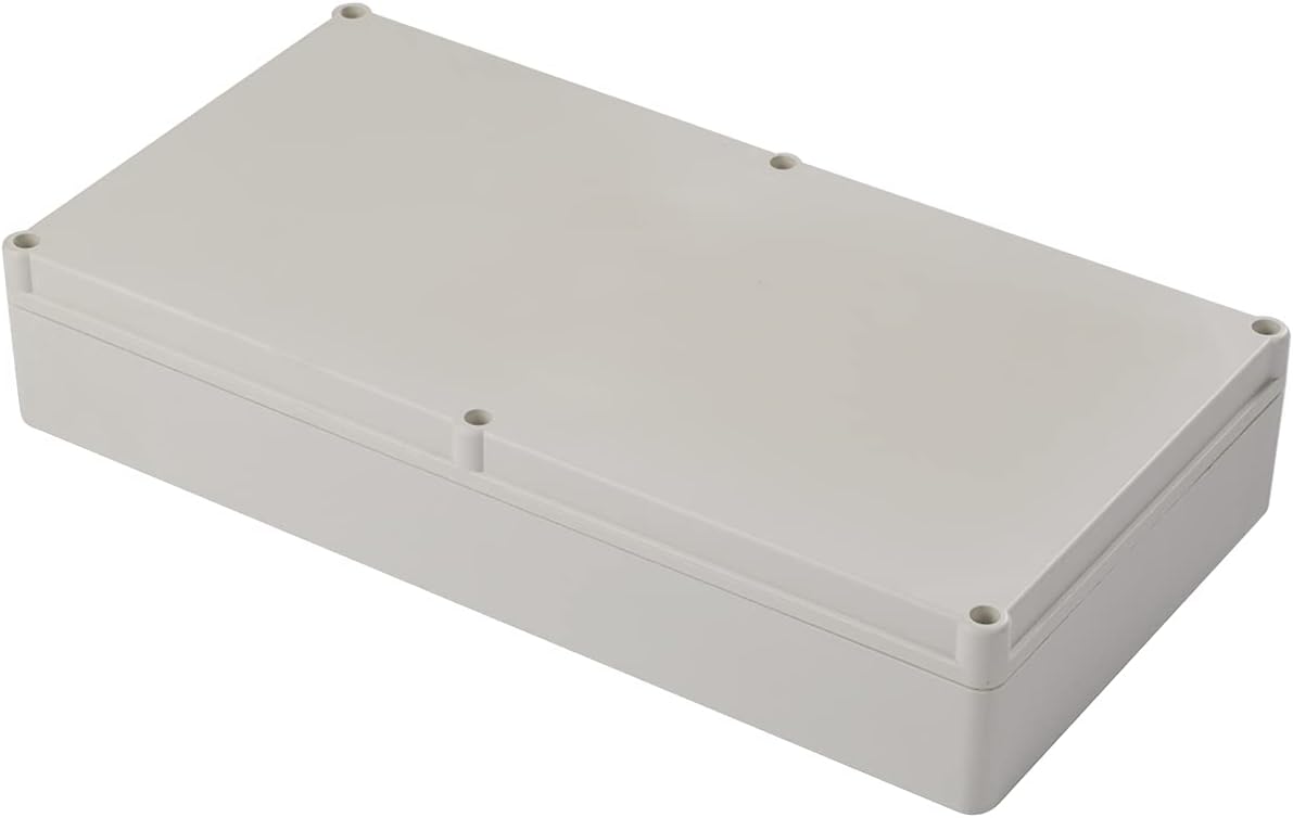 Fielect 6.69" x 12.80" x 2.17" Project Box ABS Plastic IP67 Waterproof Dustproof Electrical Junction Box Enclosure