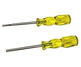 Sie können Ihre eigene Konsole reparieren und Ihre eigenen Batterien wechseln, um Ihre Konsole oder Spiele zu öffnen. Sie müssen die Schrauben aus dem Gehäuse entfernen, indem Sie einen 3,8 oder 4,5 Schraubenzieher dieses Sets verwenden.