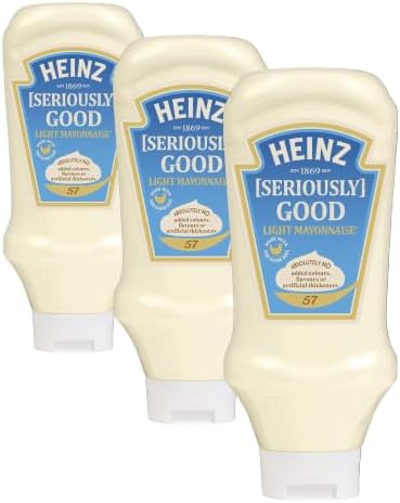 Heinz Seriously Good Light Mayonnaise, 800ml (Pack of 3)
