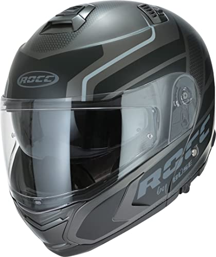 Preisvergleich Produktbild ROCC 981 Klapphelm (Black Matt / Grey,L (59 / 60))