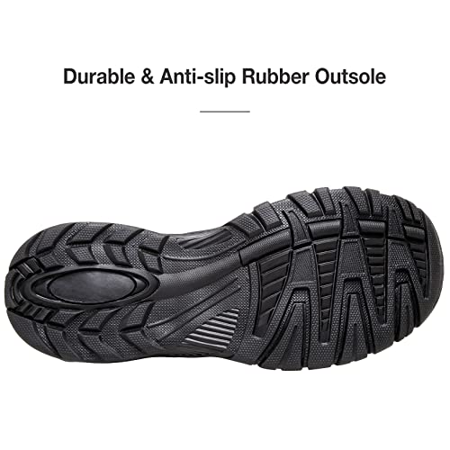 Camel Crown Mens Hiking Sport Sandals Closed Toe Anti-Skidding Water Sandals Comfortable Athletic Sandals For Outdoor Walking Wading Beach Black 12 #TOP2
