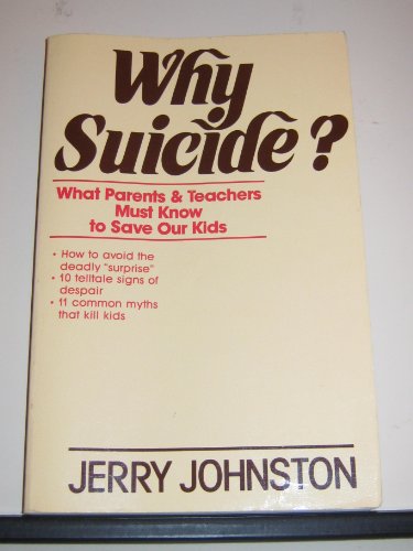 Why Suicide? B001J2WEHK Book Cover