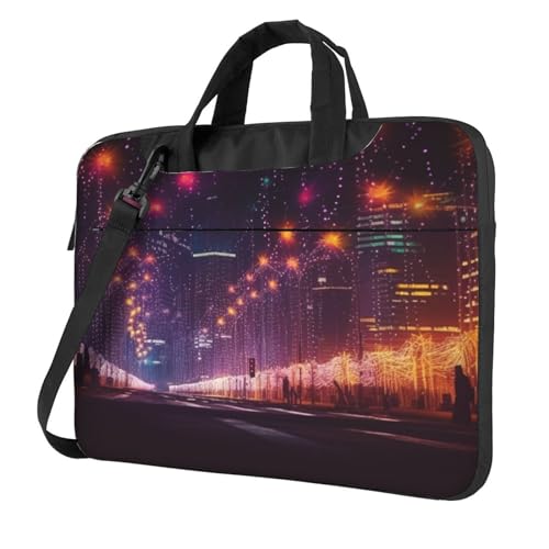 Maletín para portátil KHiry bolsas hombro unisex 15.6 pulg miniatura 1