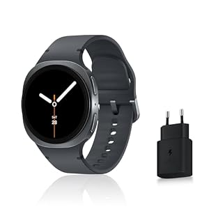 Montre Connectée Samsung Galaxy Watch8 40mm Graphite avec Coach Running et Sommeil