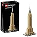 Produktbild LEGO 21046 Architecture Empire State Building, Modellbausatz von New York, ideal für Jugendliche und Erwachsene als Set zum Stressabbau