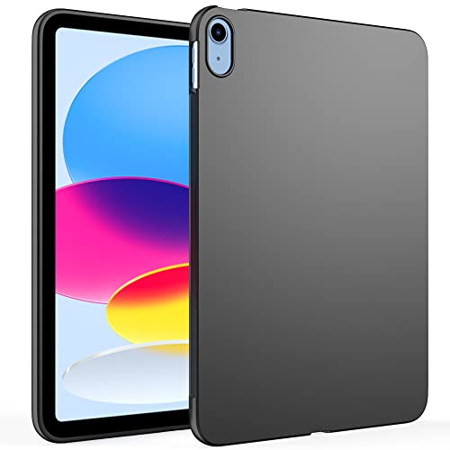 WOGROO Case for iPad 10th Generation 2022 / iPad 11th Generation 2025, Thin and Soft Tablet Protective Cover for iPad 10.9 inch 10th/11th Gen, Black