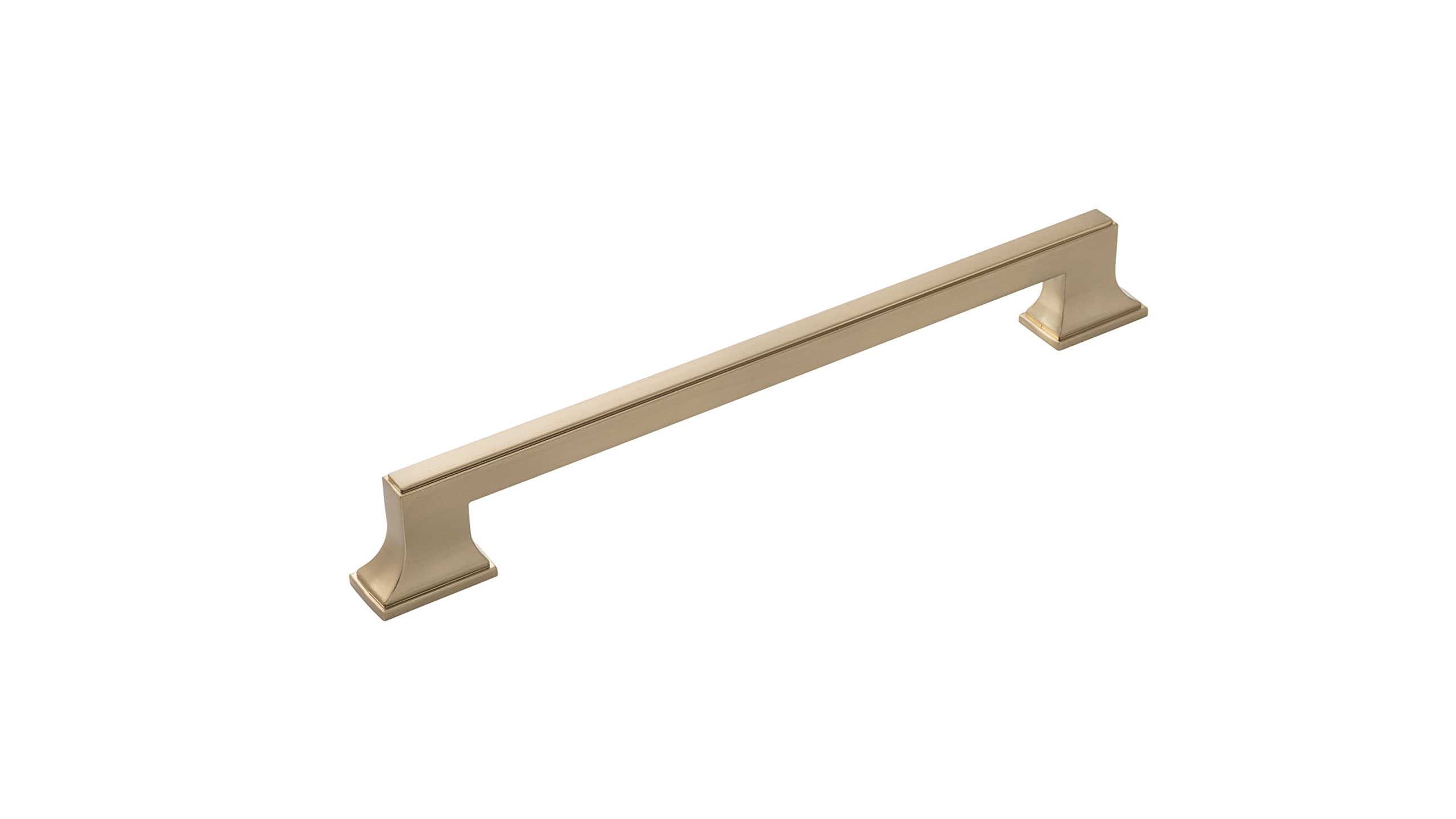 Belwith-Keeler Brownstone Collection Appliance Pull 12 Inch Center to Center Champagne Bronze Finish