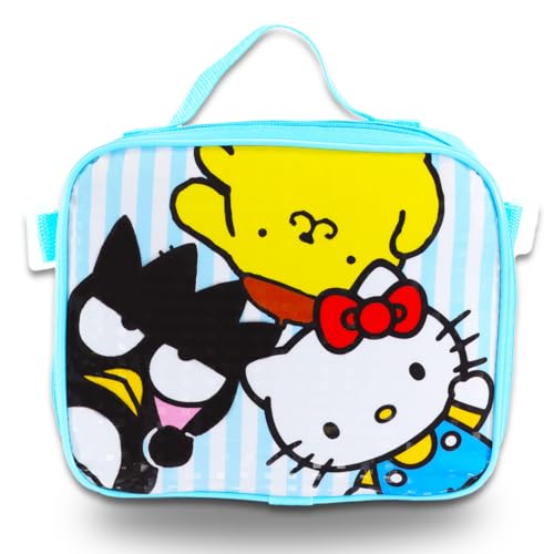 Clear Hello Kitty Clear Backpack with Lunch Box - Bundle with Sanrio School Bag, Lunch Bag, Water Bottle, Stickers, More | Transparent Hello Kitty and Friends Backpack for Girls3