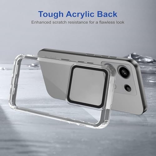 Image of NDCOM for Redmi Note 13 Pro 5G Back Cover | Poco X6 5G Back Cover | Redmi Note 13 Pro Cover Transperent Back Case