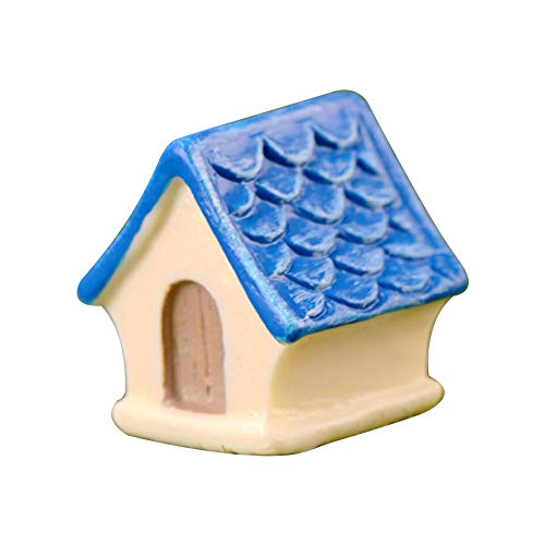Shuda Mini House Micro Landscape Fairy Garden Decor Resin DIY Crafts Home Garden Decoration Ornaments Landscape Ornamen