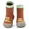 MK MATT KEELY Zapatos de Calcetines Bebé Niño con Suela de Goma Zapatos Bebé Primeros Pasos Dinosaurio