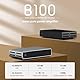 Topping B100 Mono-Leistungsverstärker, RCA/XLR/TRS-Eingang, 100W Mono-Stereo-Verstärker für Passive Lautsprecher mit 3 Verstärkungsreglern/12-V-Trigger (Schwarz)