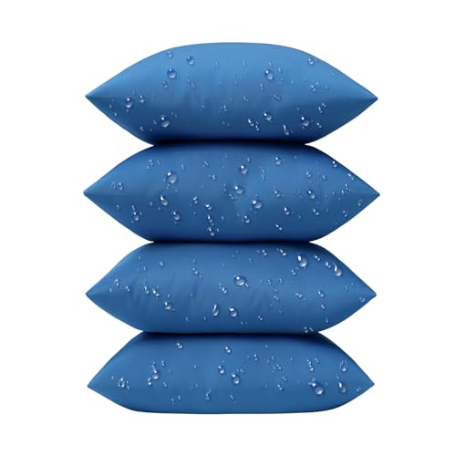 Phantoscope Pack of 4 Premium Dual Usage Outdoor Pillow Inserts,