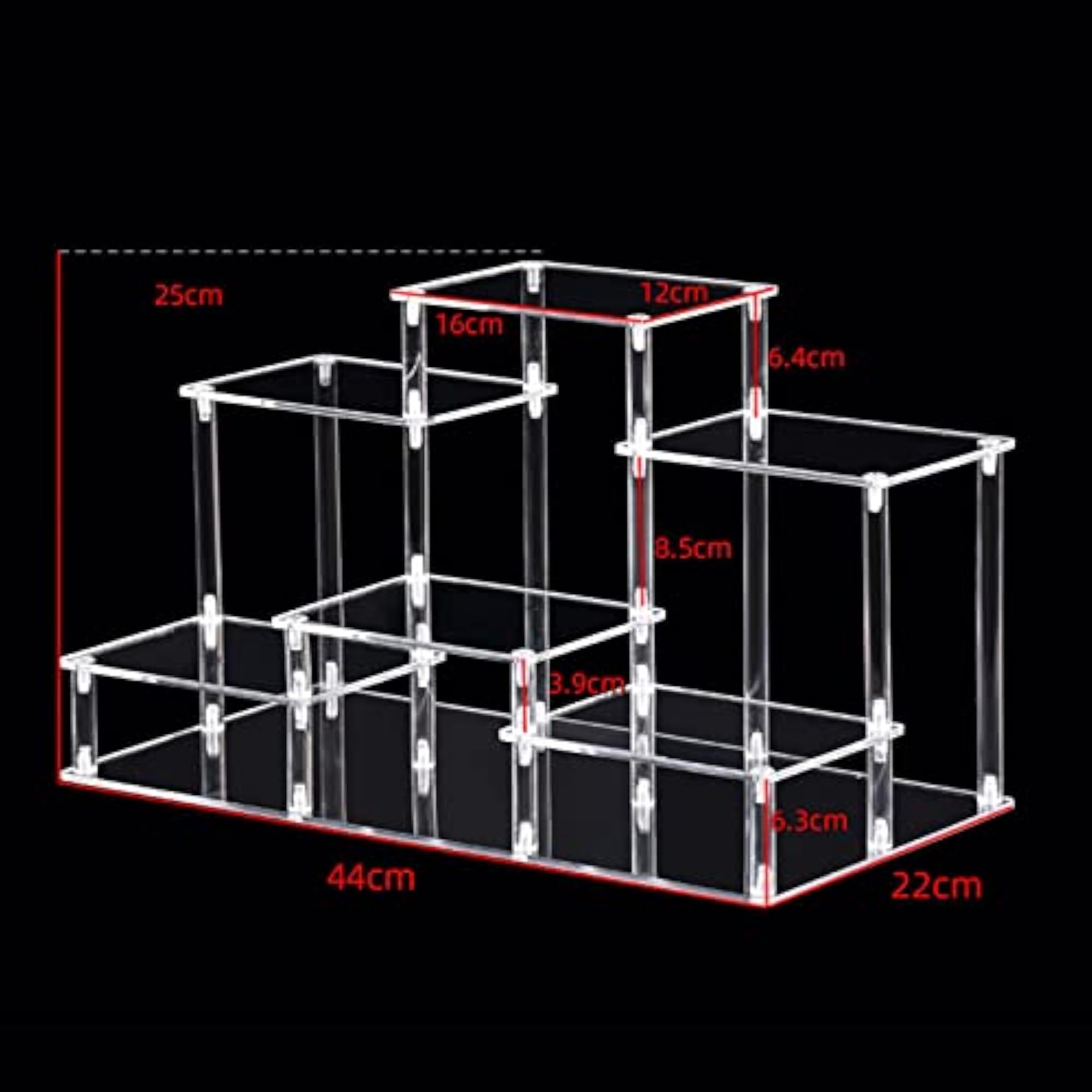 Acrylic Display Stand Organizer for Figures & Jewellery