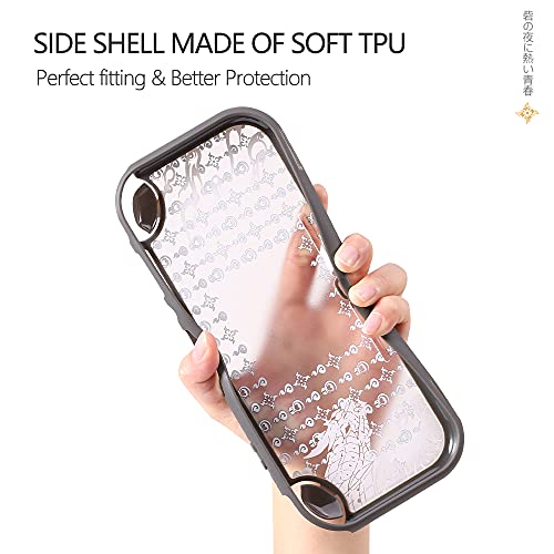 Arttodo Protective Case For Nintendo Switch Lite, Monster Hunter Rise Theme Hard Shell And Soft Edge Cover Case For Nitendo Switch Lite Console And Joy-Con, Switch Dock Available(Grey-Lite) #TOP3