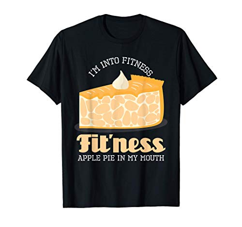 Je suis en forme de tarte aux pommes dans ma bouche T-Shirt