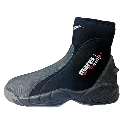 Botas de buceo Mares Trilastic neopreno 6.5 mm escarpines negros talla 10 2