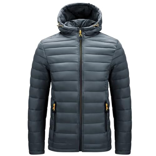 Veste matelassée légère et chaude veste à capuche grande taille
