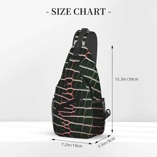 Morrales urbanos sling de poliéster negro para adulto miniatura 3