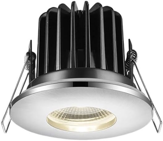 IP65 Bathroom Spotlights Recessed Ceiling Lights Accent Lamp, 12W Kitchen Decoration Wall Lamp 3000K 4000K AC110-240V Round Panel Downlight, for Hallway Stage Ceiling Lighting Fixture High Brigh