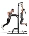 4 Stufen verstellbarer Power Tower-Workout Dip Stand Pull Up Bar Station für Krafttraining Fitness Übungsgeräte Home Gym-2021 Version