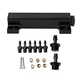 Aluminum 6 Port Vacuum Block Intake Manifold Kit