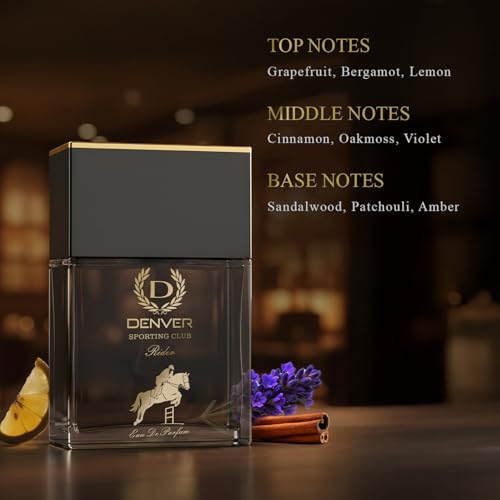 Image of Denver Hamilton, Black Code & Rider Perfume- 70 ML Each, Pack of 3 | Long Lasting Perfume For Men