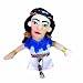 Cleopatra Finger Puppet and Refrigerator Magnet - By The Unemployed Philosophers Guild