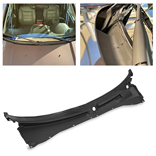 HECASA Wiper Cowl Grille Compatible with 2001-2007 Ford Escape 2005-2007 Mercury Mariner Replacement for FO1271101 FO1271102 Windshield Wiper Cowl Panel Set of 2 Black