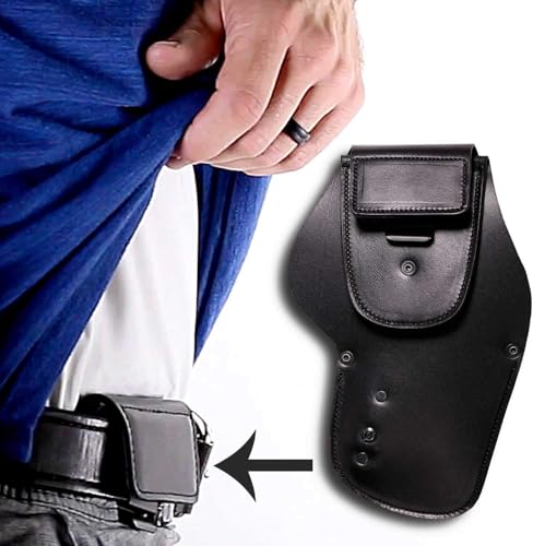Urban Carry LockLeather G3 Lieutenant Holster for Smith and Wesson M&P (40c / 40c CT / 9c / 9c CT/Compact) | Secure & Comfortable Leather/Polymer Hybrid Design for Optimal Concealment by Urban Carry - Image 9