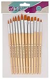 Grace Art Water Color Brush Set WS12 by Grace Art