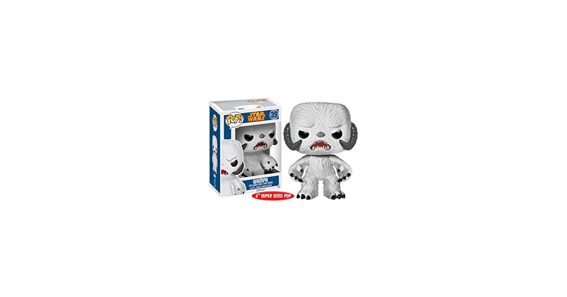 Funko POP 特大SODA ワンパ Wampa スターウォーズ Amazon.com: Funko Star Wars Over-Sized Wampa Pop! and Luke