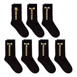 Brosash Groom, Best Man, Groomsmen Sock Set – 7 Pack...