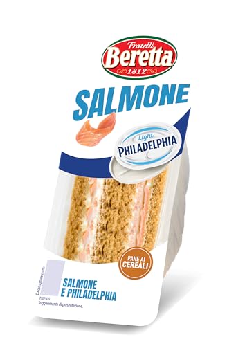 Fratelli Beretta - Tramezzino Leggero: Salmone e Philadelphia 130g