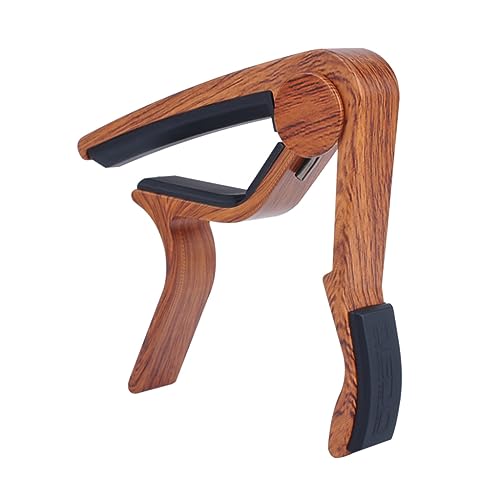 ギターチューニングクランプ ギターカポクリップ 締め付け感調節可能 アコースティックギターとエレキギター用アクセサリー 使いやすい