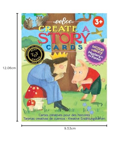 Eeboo Mystery In The Forest Create A Story Pre-Literacy Cards