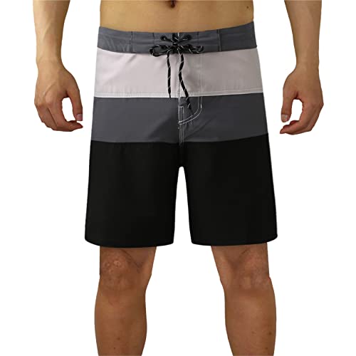 Short de bain homme long surf séchage rapide pantalon de plage sport