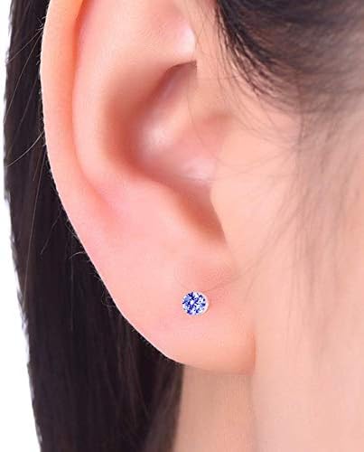 2000 PCS Clear Earring Posts And Backs Ear Piercing Retainers Plastic Earring Posts Clear Earring Studs Clear Ear Pins Rubber Earring Safety Backs for School Studs DIY Jewelry Making Earrings Findings