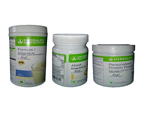 Herbalife Formula 1 (Kulfi) +Personalized Protein Powder(200)+ Afresh -Ginger (B08389DGYP) Amazon Price History, Amazon Price Tracker