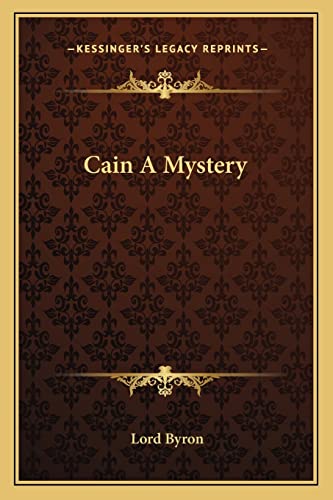 Cain A Mystery