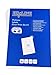 LEYF 1 X A4 etichette per indirizzi 70 x 37 mm, carta autoadesiva opaca, stampabile, etichette universali,adesive permanenti, (1 confezione x 100 fogli x 24 etichette = 2400 etichette adesive), bianco