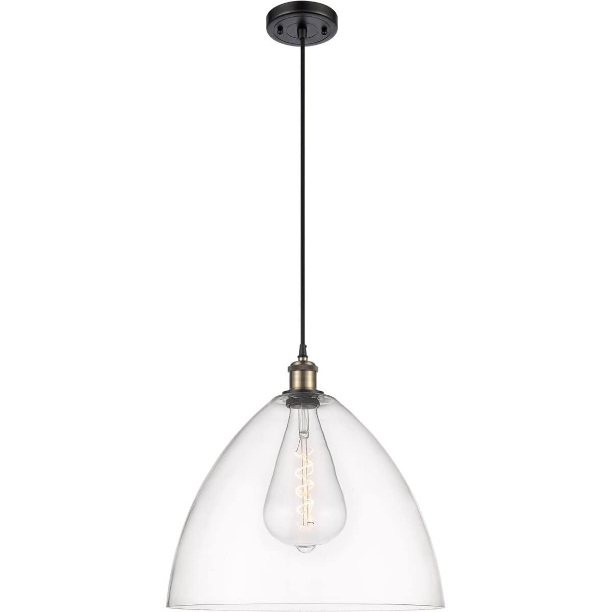 Innovations 516-1P-BAB-GBD-162-LED LED Pendant from Ballston Collection